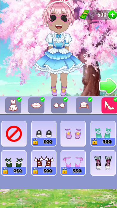 Avatar Doll Maker Anime Game Screenshot