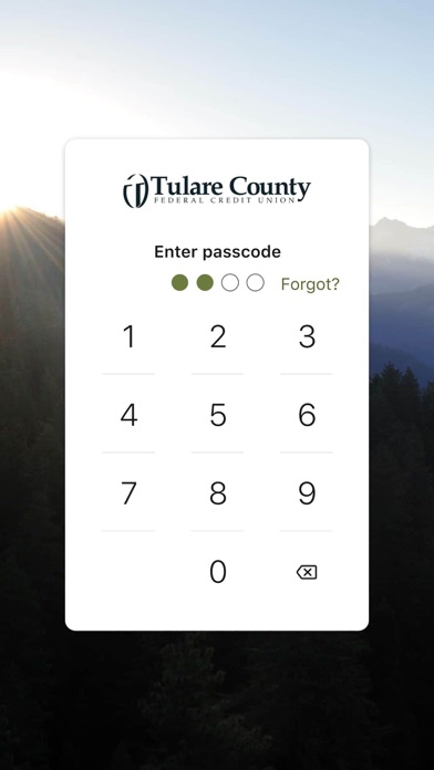 TCFCU Mobile Banking iPhone screenshot 1 - Finance app