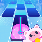 Cat Cute Tiles: Jeux de piano pour pc