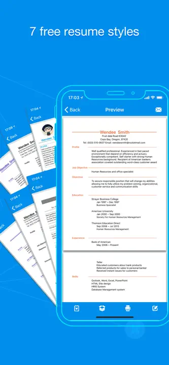 Quick Resume Pro: Screenshot 4 von 6