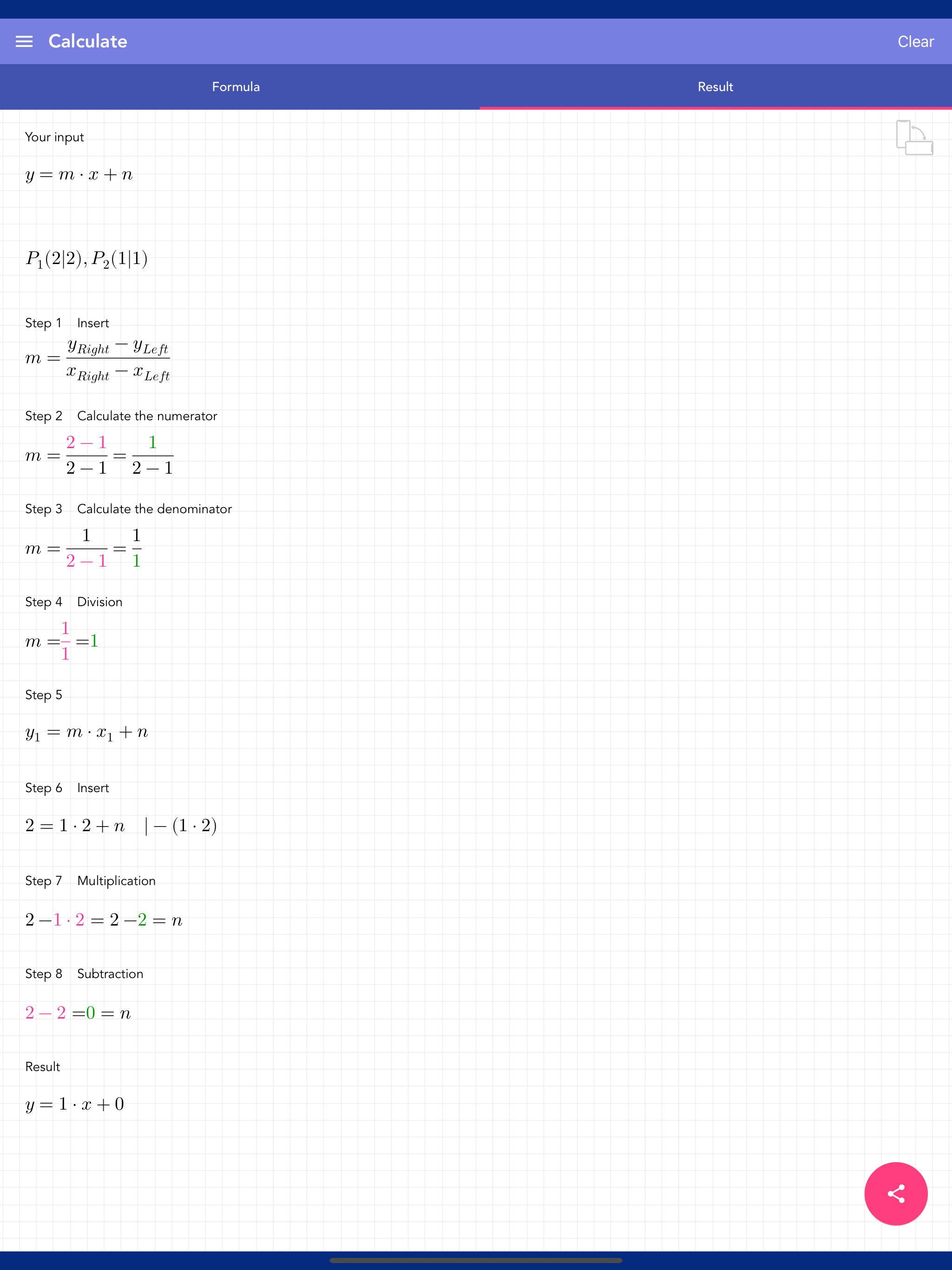 Solving Linear Equation PRO screenshot 5
