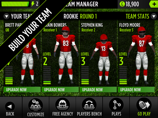 Mike Vick : GameTime Football iPad screenshot 2 - Games app