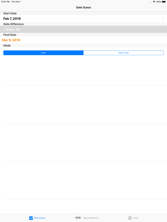 Screenshot #6 pour Date T Calc