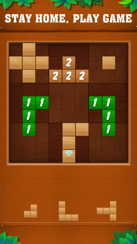 Woodlee: Block Drop & Sudoku screenshot 2