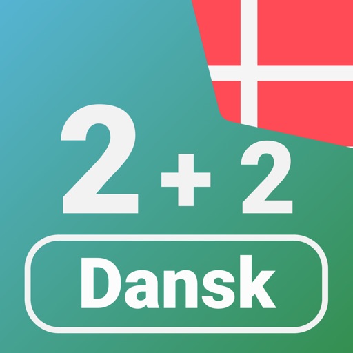 Numbers in Danish language icon