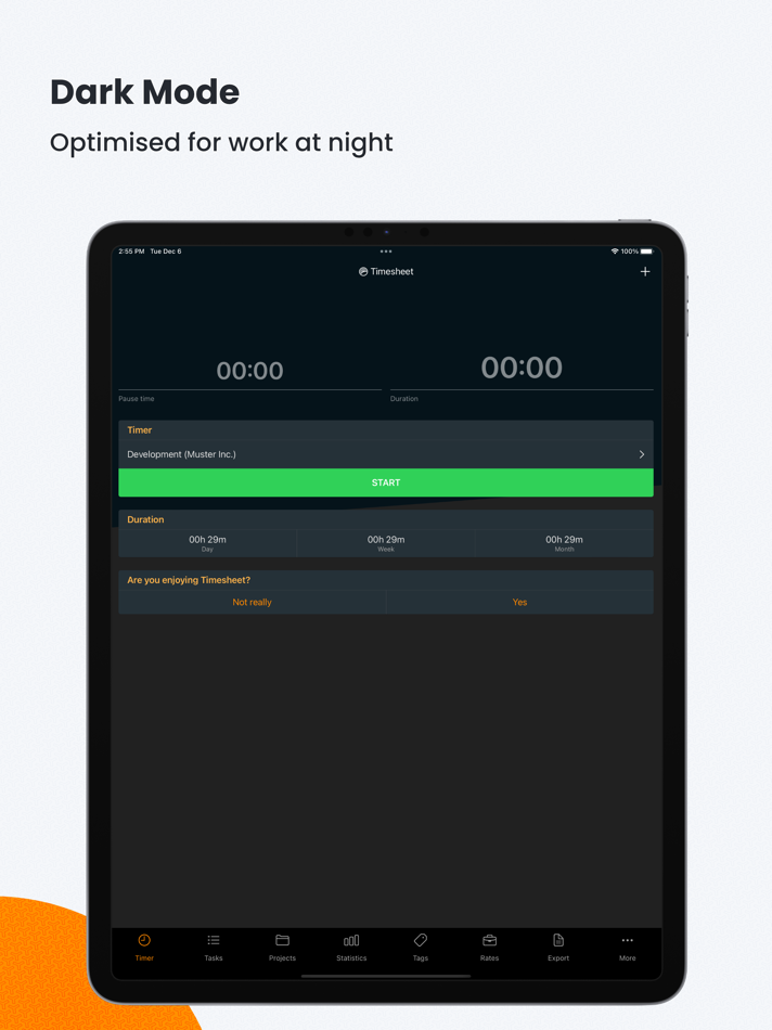 #6. Timesheet IO - Time Tracker (iOS) Bởi: Timesheet - Mobile Time Tracking OG