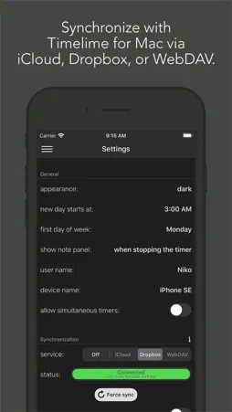 Timeframe - Time Tracking screenshot 3