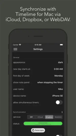 Timeframe - Time Tracking screenshot 3