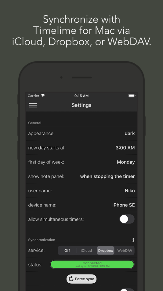 #3. Timeframe - Time Tracking (iOS) 来自: Niko Kramer