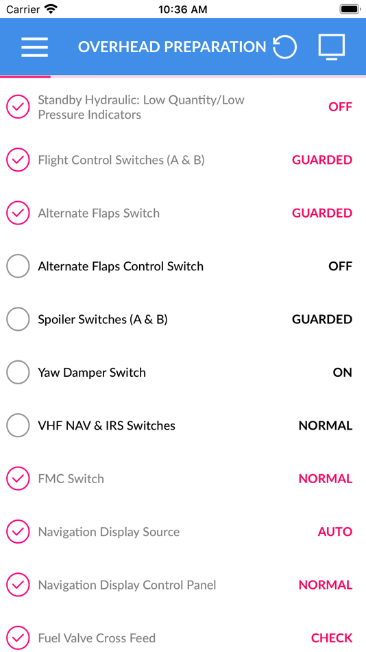 #3. Boeing 737 NGX Checklist (iOS) 由: Gorasiya Vishal Nanjibhai