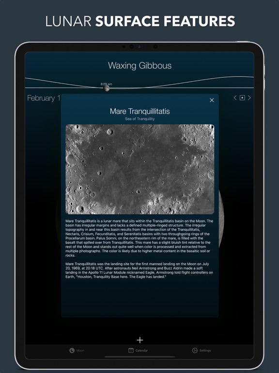 Screenshot #6 pour Lunar - Moon Phase & Widget
