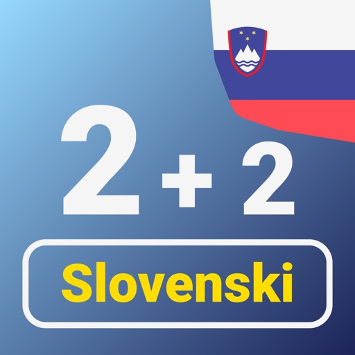 Numbers in Slovene language icon
