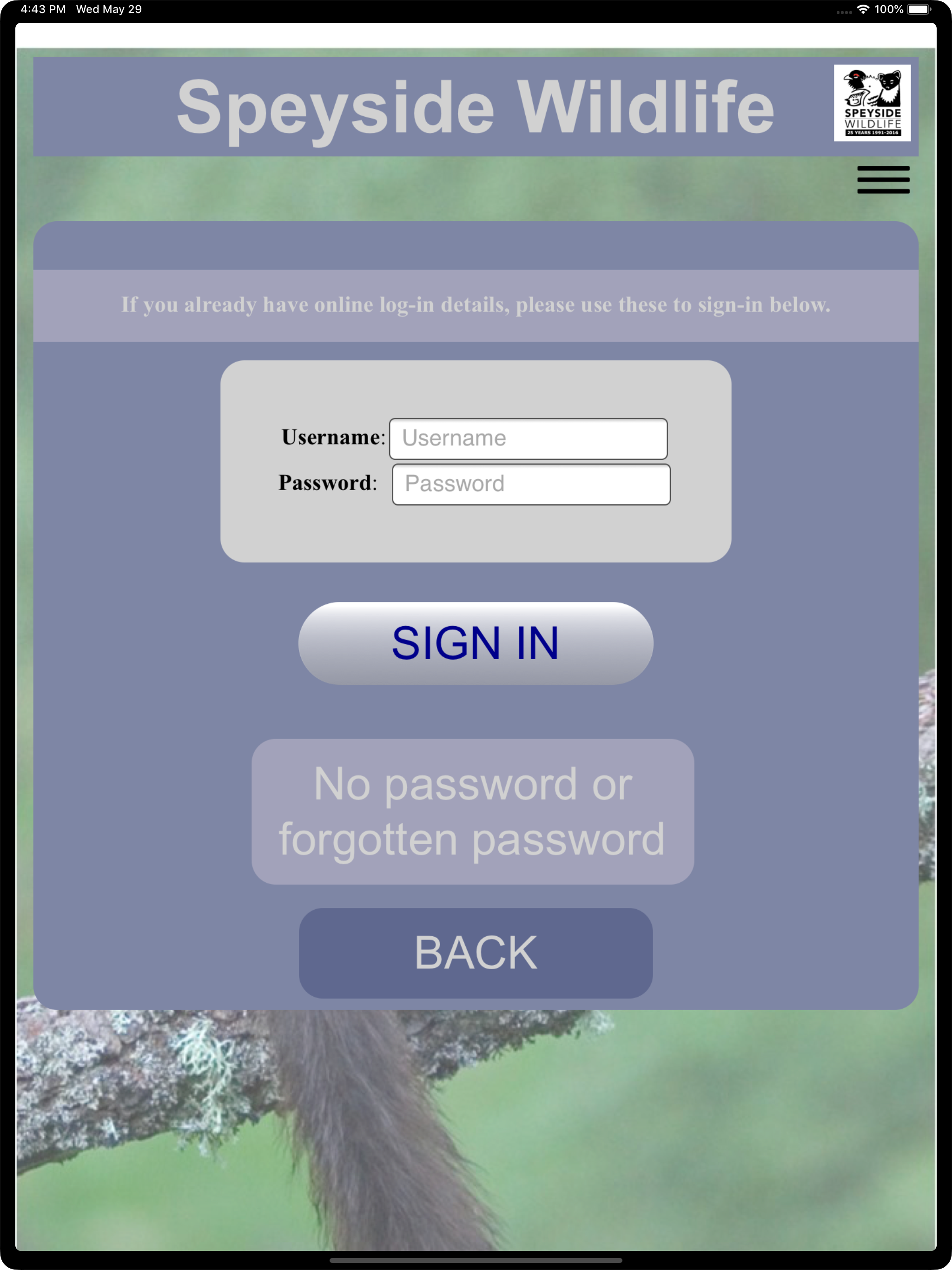 Speyside Wildlife screenshot 7