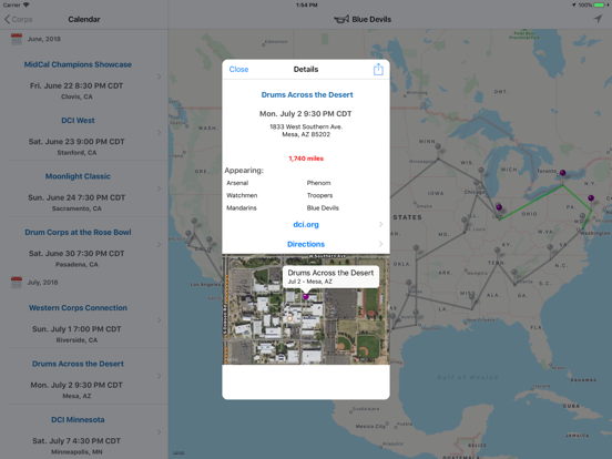 Screenshot #5 pour Drum Corps Summer Tour