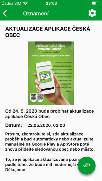 Screenshot 3 of Česká obec App