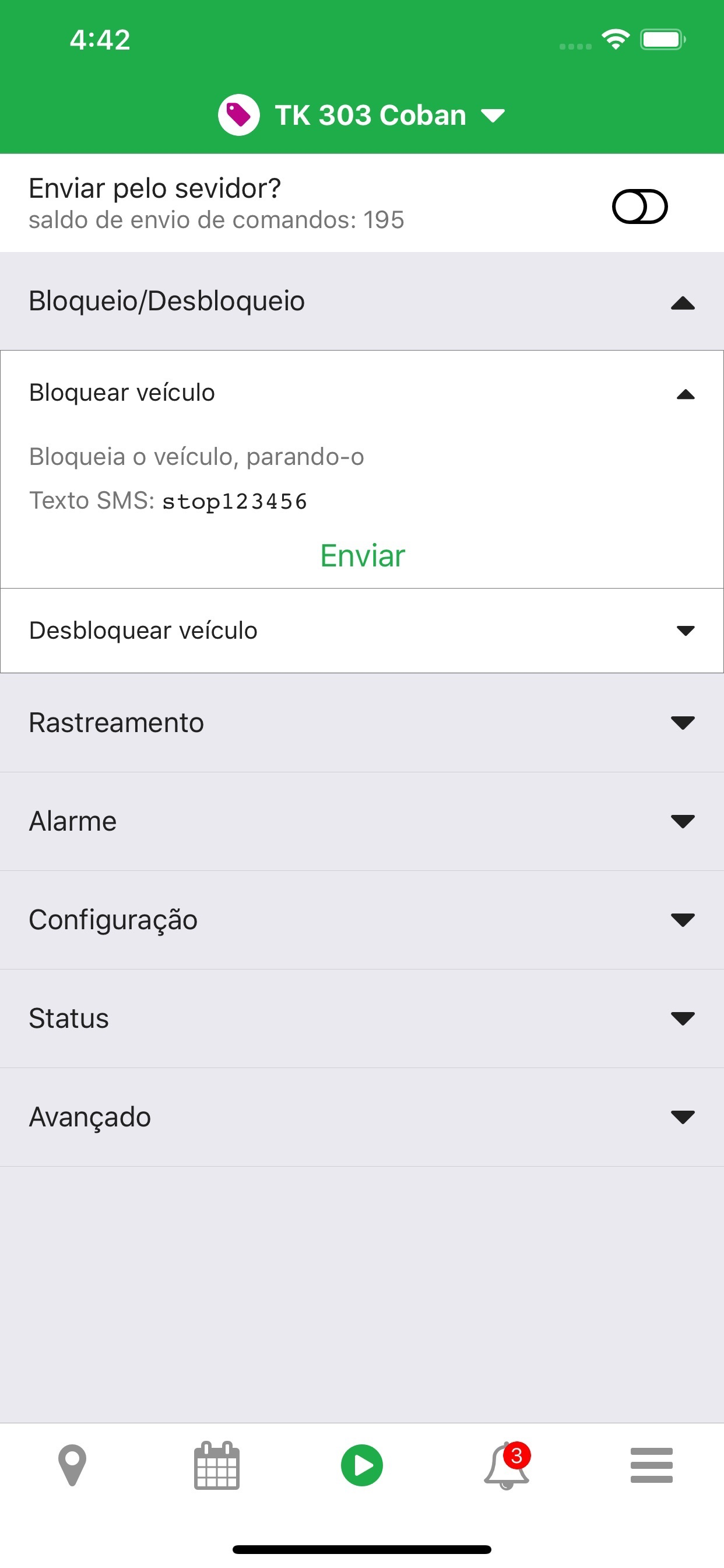 Mobiltracker Monitor