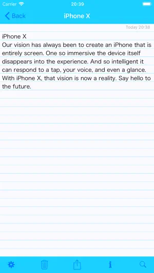 BLNOTE screenshot 3