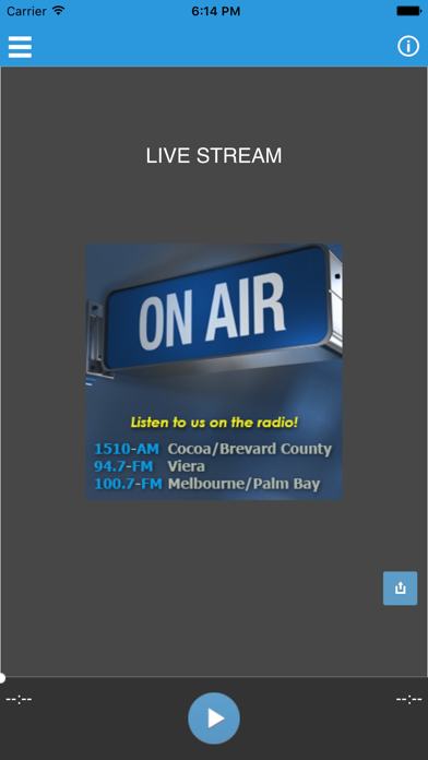 WWBC 1510 AM iPhone screenshot 1 - Entertainment app