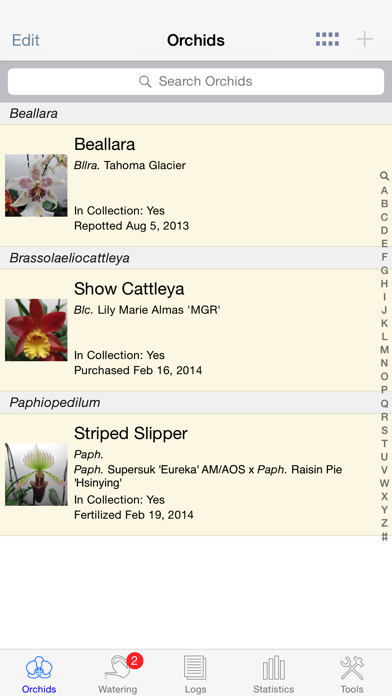 Orchid Album Lite Screenshot