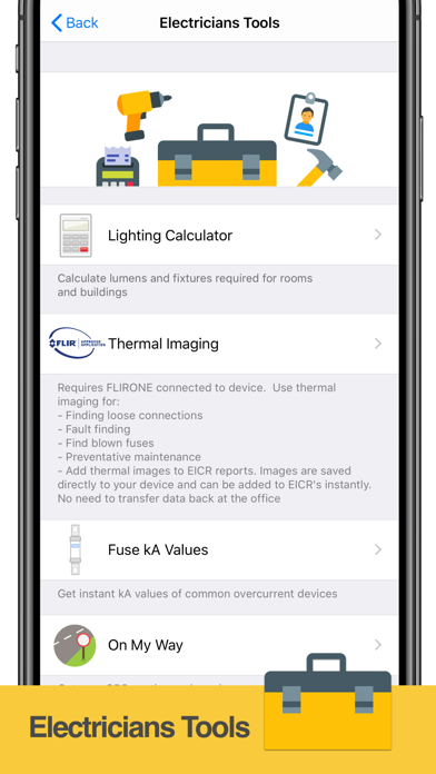 iCertifi iPhone screenshot 5 - Productivity app
