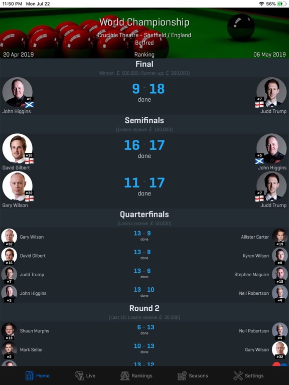 Screenshot #5 pour World Snooker Online