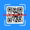 To scan a QR code or barcode, simply open the app, point your camera at the code, and wait a few seconds