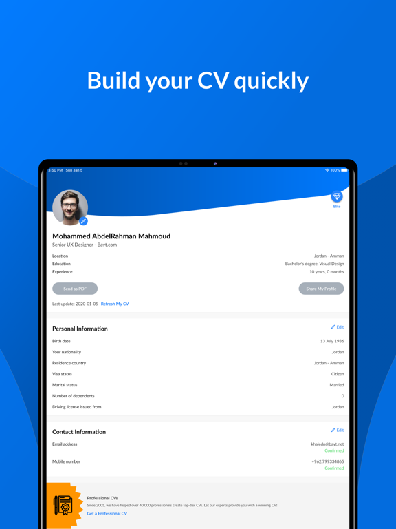 App screenshot