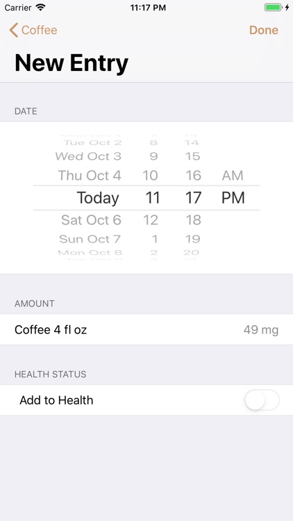 Caffeine App - Track Caffeine screenshot-5