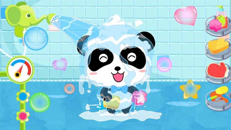 #4. Baby Panda's Bath Time (iOS) 由: BABYBUS CO.,LTD
