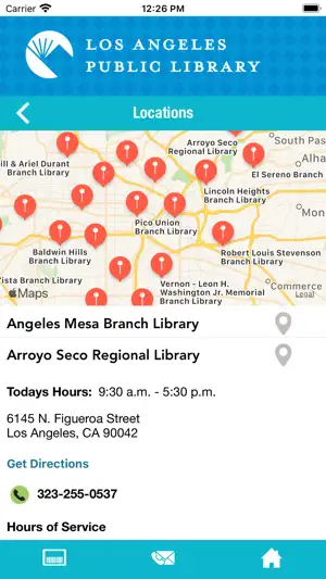 Los Angeles Public Library screenshot 2
