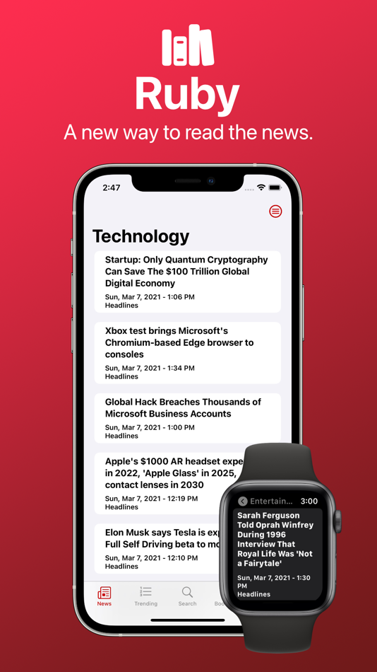 Ruby – Your News Assistant - 2.1 - (macOS)