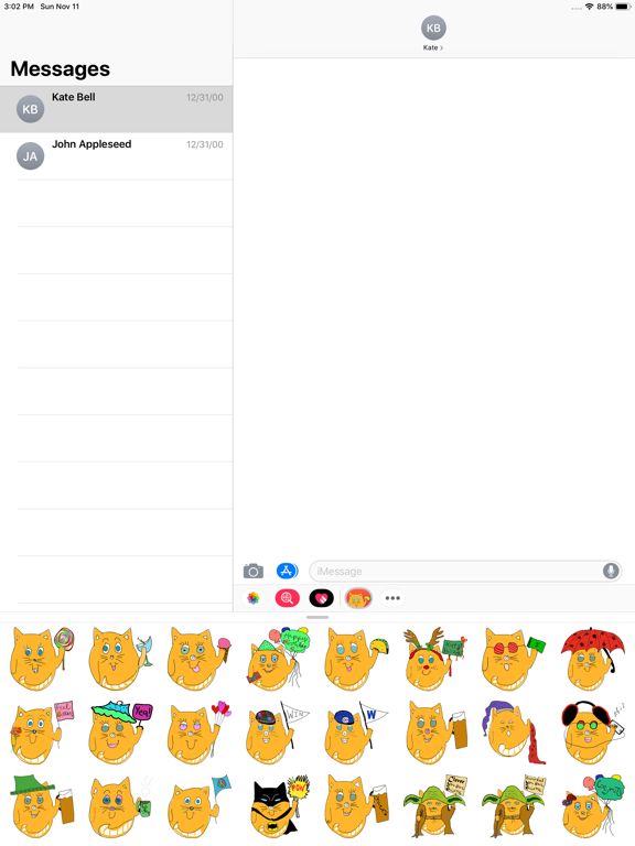 Screenshot #5 pour Neko Fun Cat Stickers