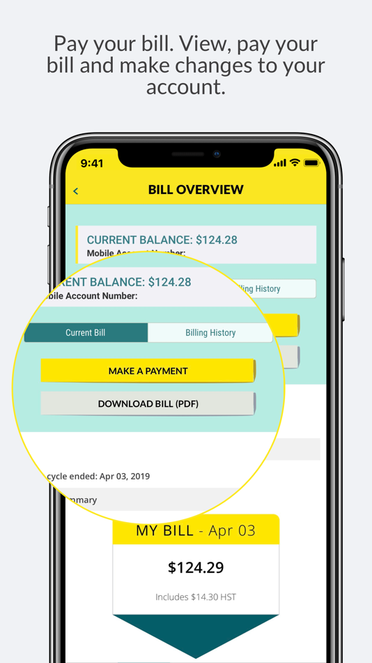 #2. Fido My Account (iOS) Podle: Fido Solutions Inc.
