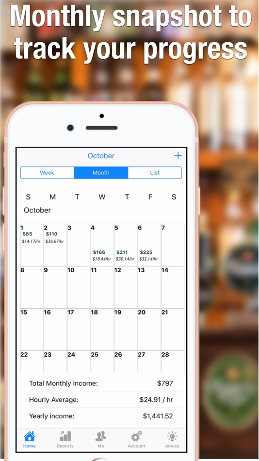 #2. Just The Tips: Tip Tracker (iOS) 由: www.justthetips.com