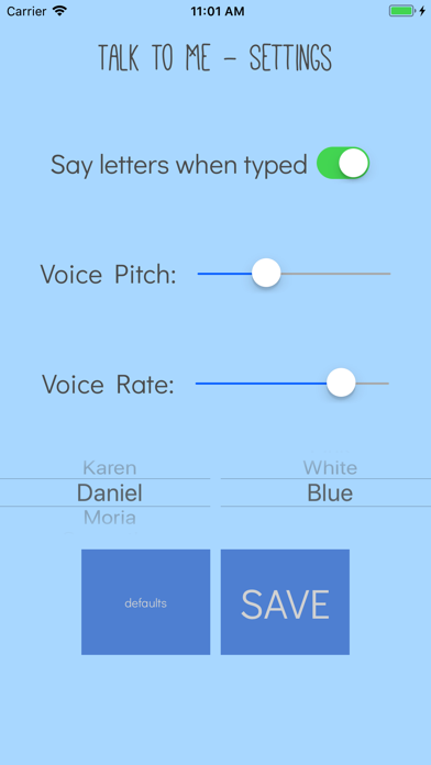 App screenshot