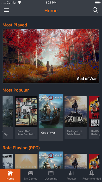 Screenshot #2 pour Games Tracker