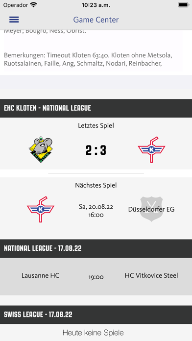 Screenshot #2 pour EHC Kloten