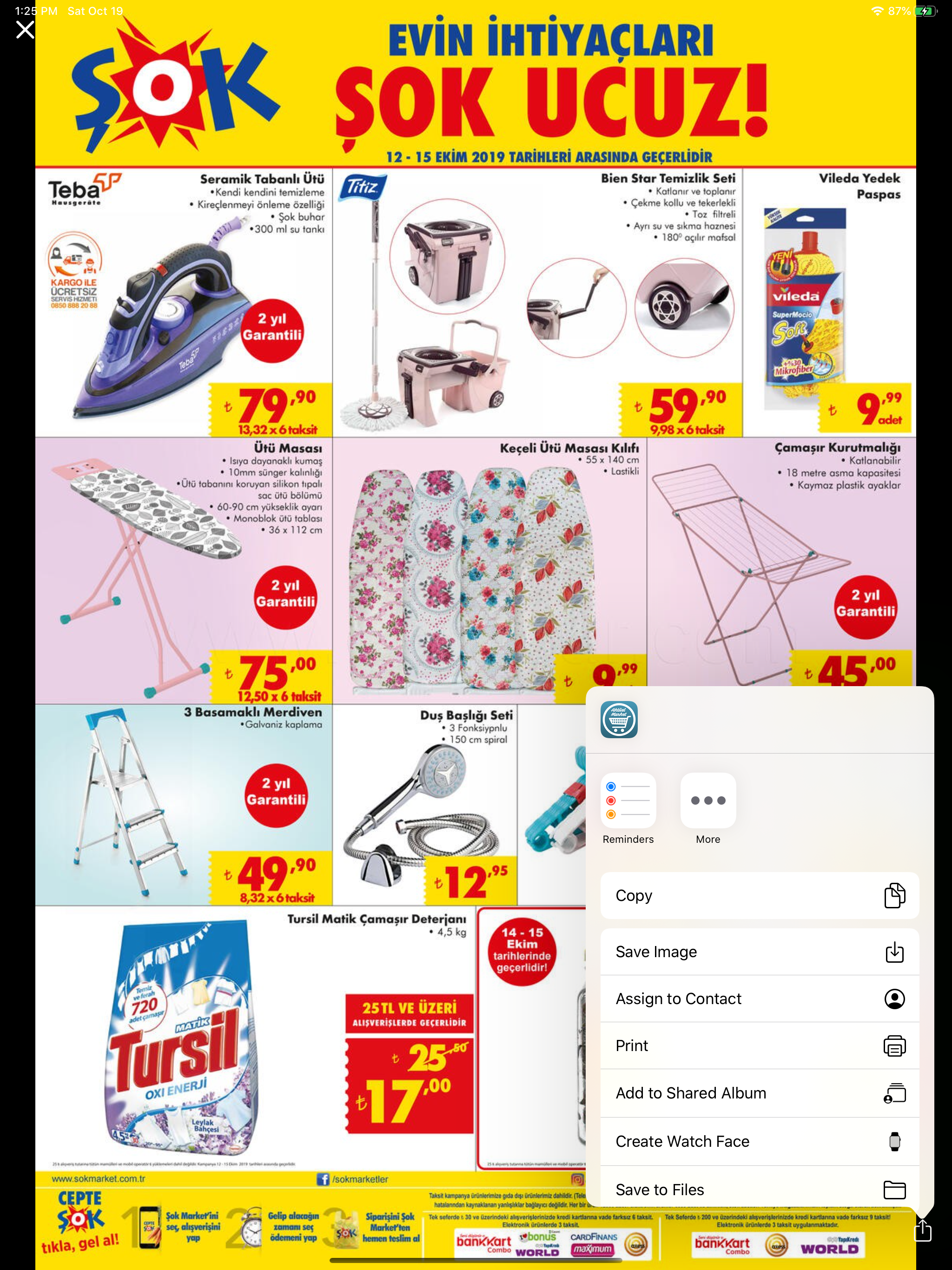 Aktüel Ürünler Market indirim screenshot 17