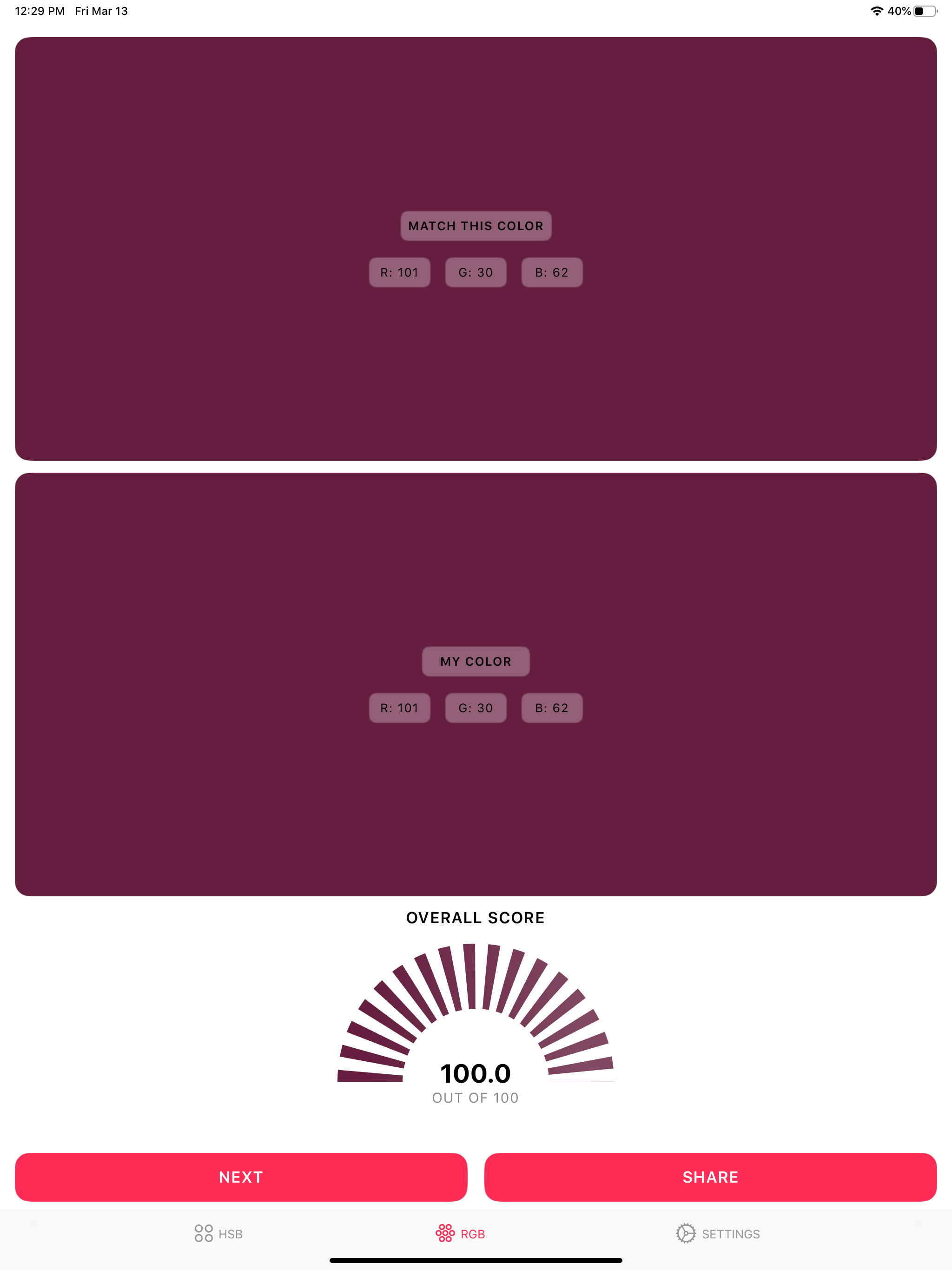 Color Match Game: Chroma