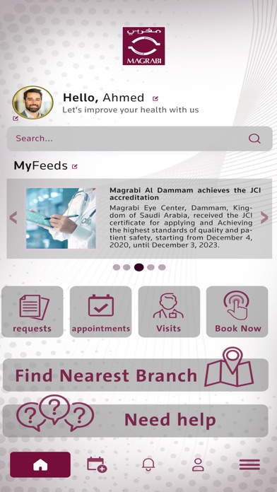Magrabi Health Screenshot