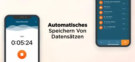 Anruf aufnehmen & diktiergerät