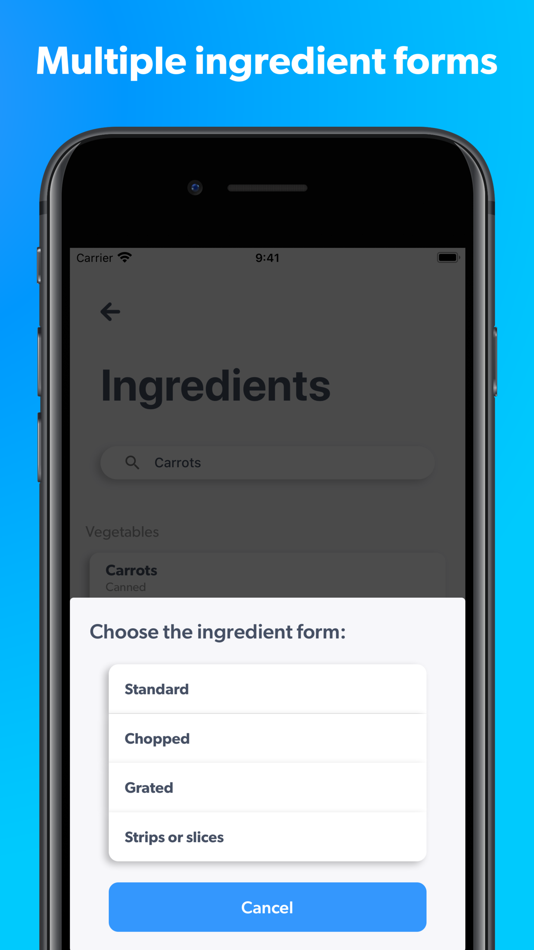 #2. Cooking Conversions (iOS) Podle: Eric Wiener