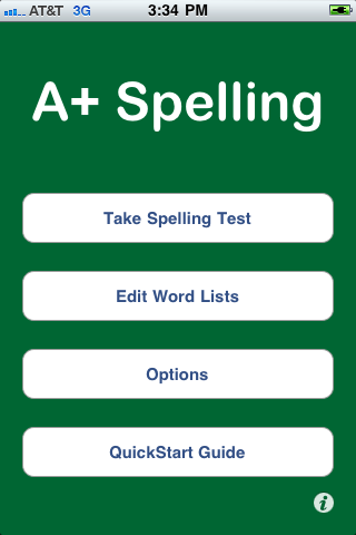 A+ Spelling Screenshot