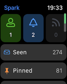 Spark AI Email & Calendar Screenshot