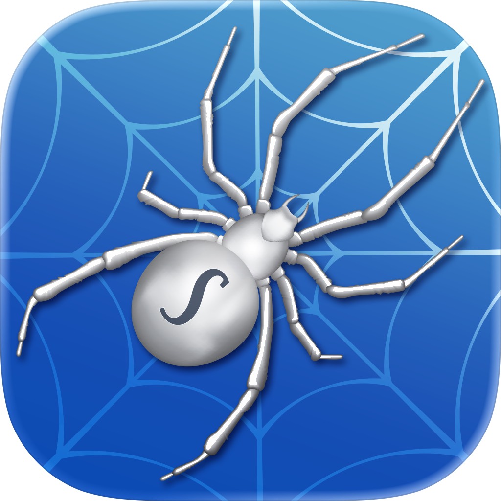 Apple App Store cover for Spider Solitaire ‏‎