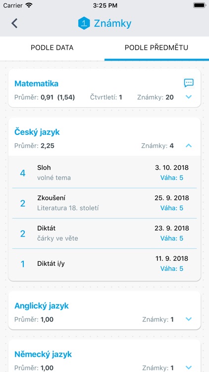 Bakaláři OnLine screenshot-4