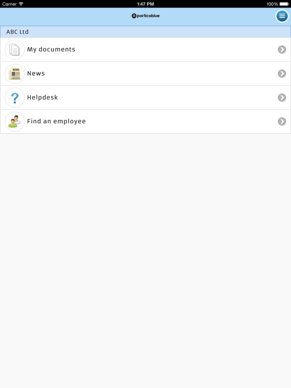 Screenshot #4 pour Portico Blue