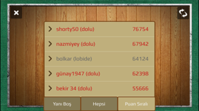 Arkadaş Okey screenshot