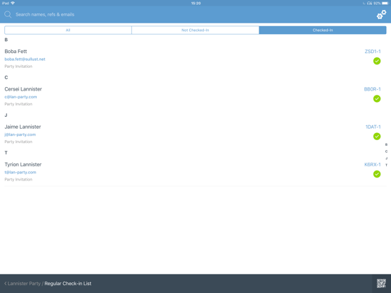 Screenshot #5 pour Tito Check-in