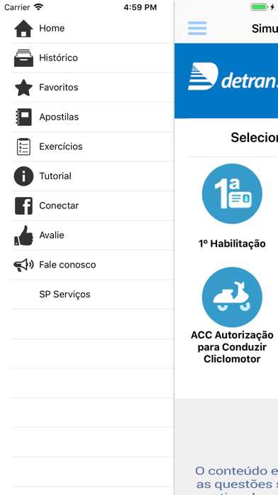 Screenshot #2 pour Simulado Detran.SP